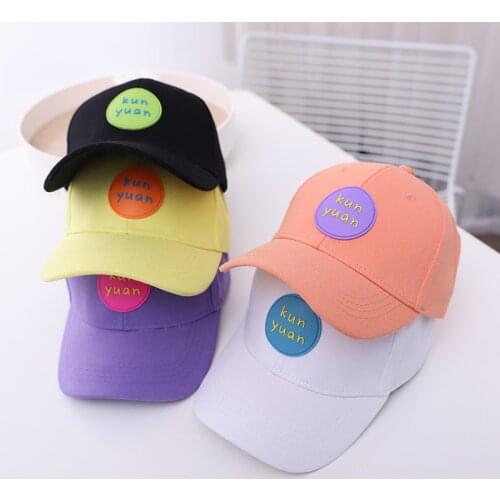 Doitbest 2021 Children Baseball Cap summer Hip Hop Letters labeling kids Hats Boys Girls Caps child snapback Hat gorras