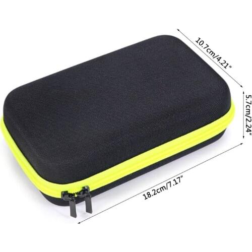 1pcs Electric Shaver Razor Box EVA Hard Case Trimmer Shaver Pouch Travel Organizer Carrying Bag for philips One Blade
