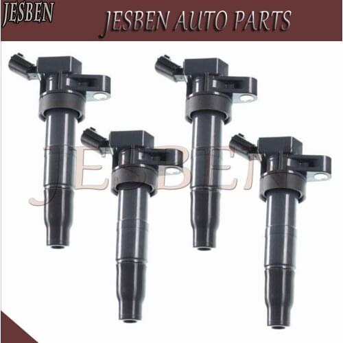 27300-3F100 4PCS Ignition Coil for Hyundai Genesis Tucson Sonata Optima Sorento Rondo 2008-2016 KIA NO# UF-611 27301-3F100
