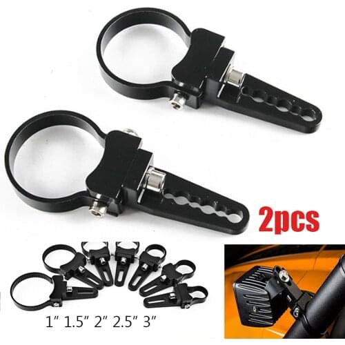 Mount Bracket Clamps Aluminum Tube Bull/Roll Bar Mount Bracket Clamps Holder LED Car Truck Off Road Work Light Car-Styling