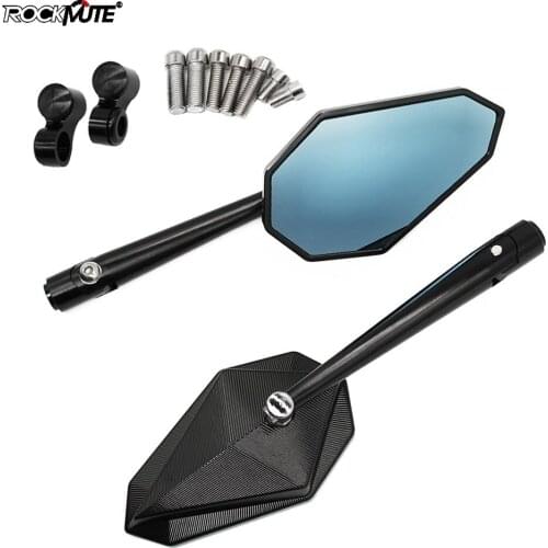 CNC Rearview Mirror Motorcycle Rear Side view Mirror Accessories For Aprilia Caponord 1200 /Ralley Pegaso 650 750 Shiver TUONO