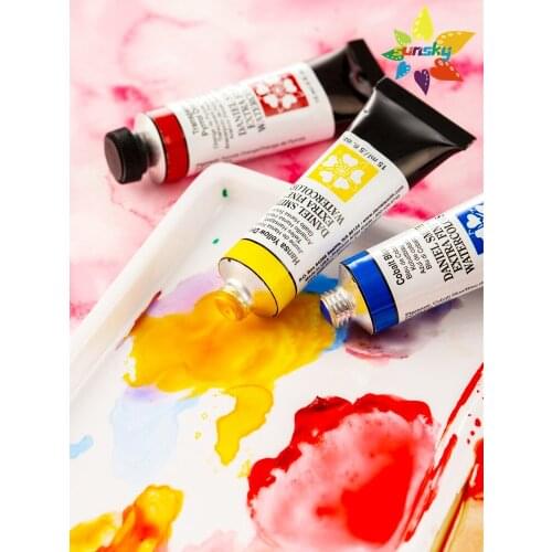 Original Daniel Smith 600 series 4/series 5 Meticulous watercolor Artist level watercolor single 15ml tubular Art supplies