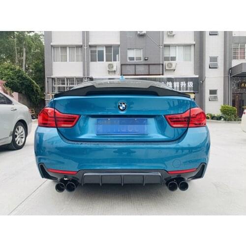 Suitable For 4 w Series 420i430if33f34f36 Refitting Small Enveloping Carbon Fiber Mp Lip Rear Spoiler