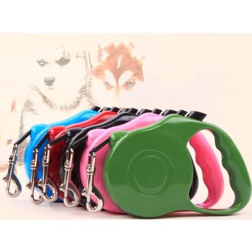 Strong Nylon Dog Lead Extending Puppy Pet Walking Leads Paw Automatic Dog Retractable Leash for Small Medium Dogs Pet Products