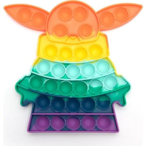 Push Bubble Toys Fidget Toys Rodent Control Pioneer Desktop Educational Toys Childrens Decompression Silicone