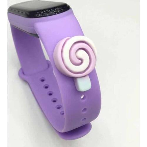 For Mi Band 6 5 4 3 Strap Silicone Cartoon Doll Xiao MI 6 5 4 3 Watch Band Silicone Bracelet Smart Sports Fitness Wrist