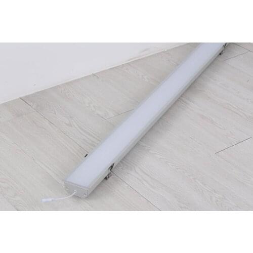 Free Shipping V Type Connection Office Led Linear Lighting with Mounitng Clips ,Eyes Protection 5 Years Warranty