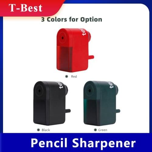 Tenwin Manual Pencil Sharpener Hand Crank Pencil Sharpener Adjustable Sharpness for 6.5-8mm Pencil for Students Artists School