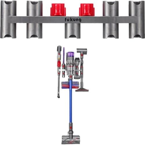 For Dyson V7 V8 V10 V11 Extended Storage Bracket Vacuum Cleaner Punch-free Shelf Hanging Shelf Accessories