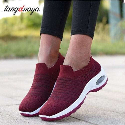 Plus Size Summer Air Cushion Womens Shoes Sport Sneakers Woman Running Shoes for Women Chunky Platform Sneakers Mujer