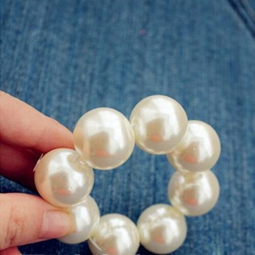 New Women Girl Charm Pearl Hair Band Elegant Headband Headdress Hair Accessory