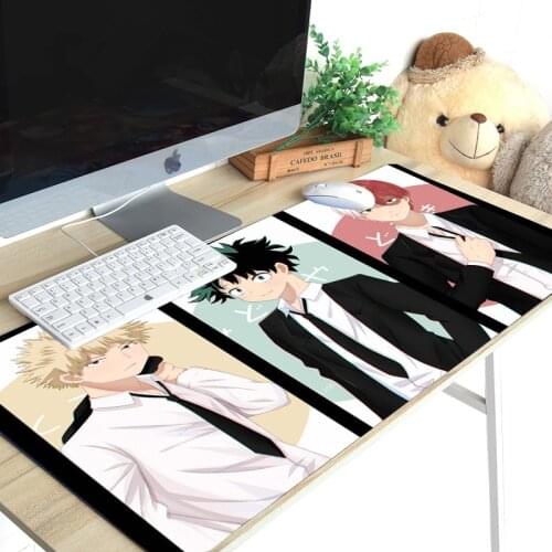 80CM NEW My Hero Academia Pad Model Mouse Computer Gamer Locking Edge Mousepad Keyboard PC Mice Mats Pad Gift