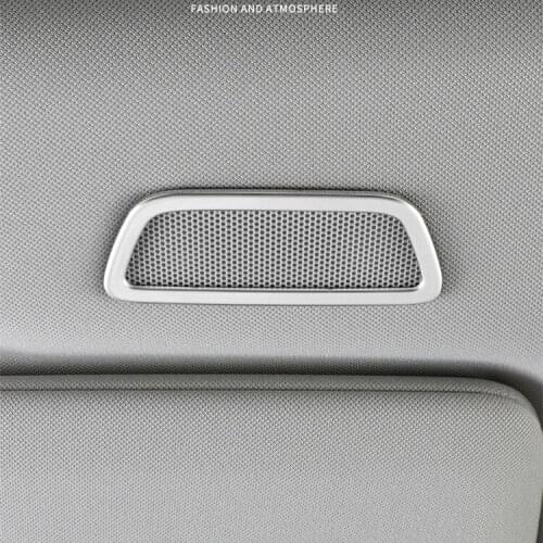 Stainless Steel Roof Loundspeaker Audio Decorated Frame For Volvo XC60 2018 19 20 AAA638
