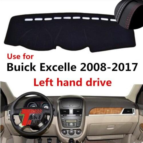 TAIJS Factory Good Quality Casual Leather Car Dashboard Cover For Buick Excelle 2008 09 10 11 12 13 14 15 1617 Left hand drive