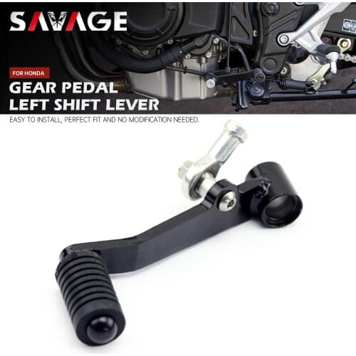 Left Gear Shift Lever For HONDA CB500X CBR500R CB500F 2013-2018 14 15 16 17 Shifter Pedal Toe Pegs Motorcycle Accessories