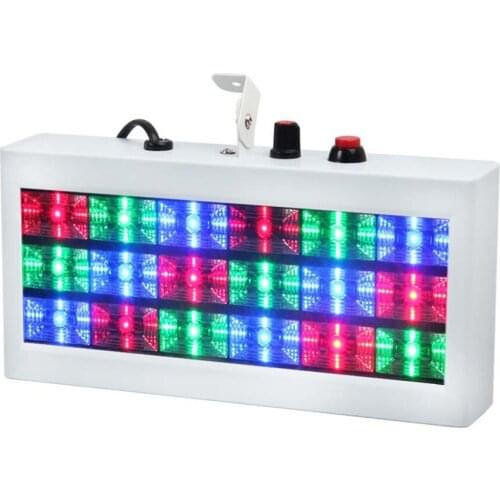 Sharelife Mini 18 RGB Color LED Sound Actived Strobe Light Flash Light Stroboscope Disco for Club Party Stage Lighting Effect