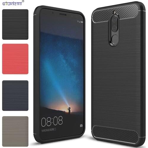 Soft Case for Huawei Nova 2i Bumper Cover Mate 10 Lite Silicone Fitted Cases RNE-L21 RNE-L23 Thin Matte Phone Funda RNE L21 L23