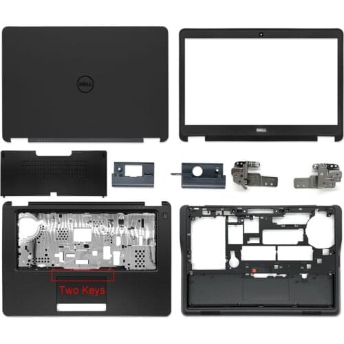 New For Dell Latitude E7450 7450 Laptop LCD Back Cover/ Front Bezel/Hinges /Palmrest/Bottom Case 0VYTPN 0XNM5T 0GNRHX 0KN08C