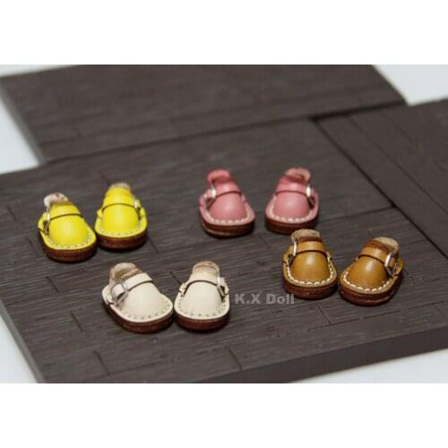 Ob11 doll shoes bjd shoes cowhide copper buckle leather boots for obitsu11,GSC clay,body9,YMY,1 / 12BJD doll Accessories boots