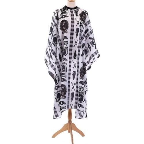 Wholesale Hair Gown Soft Fast Drying Anti Static Printed Hairdressing Oiled Cape Hairdressing Gown Hair Coloring Accessories