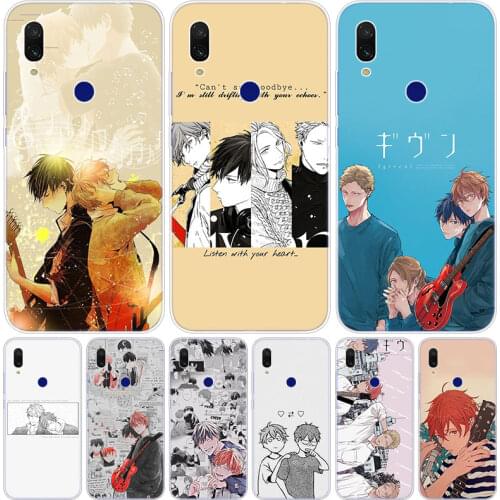 Given Yaoi Anime Silicone Case for Xiaomi Redmi K20 5X 6X Play A1 A2 8 Lite 7A 6A S2 Y2 Y3 Note 4 4X 5 6 7 Pro F1 Soft Cover
