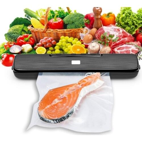 Vacuum Sealer Machine, Waterproof Automatic Food Sealer with Led Indicator Light, Five Food Preservation Modes, Free 15 Bags