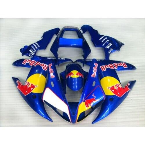 Wotefusi New ABS Painted Bodywork Fairing Set For 2002 2003 YAMAHA YZF 1000 R1 (H)