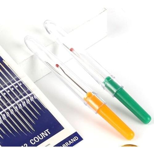 1Pc Plastic Handle Craft Thread Cutter Seam Ripper Stitch Unpicker Sewing Tool Sewing Accessories Random Color