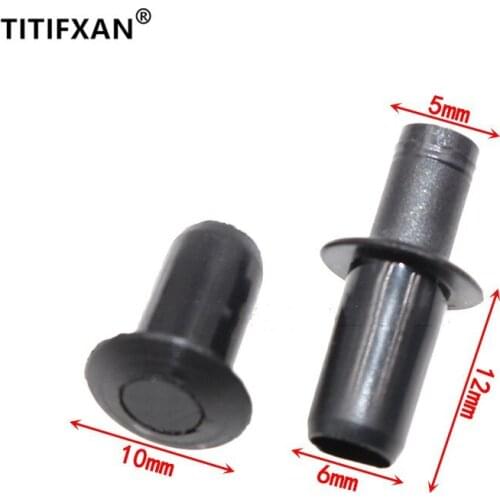 15PCS Auto deflector wiper cover plank exterior trim push-in clip for Mercedes-Benz E / C / S series plastic fastener