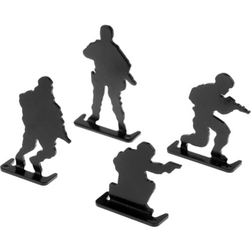 4pcs Shooting Targets Hunting Target for Shot Training Competition Practice