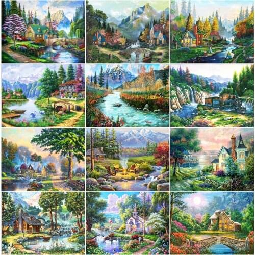 DIY Diamond Painting Tree 5D Full Square/Round Rhinestone Embroidery Scenery Diamond Mosaic Full Layout Cross Stitch Home Decor