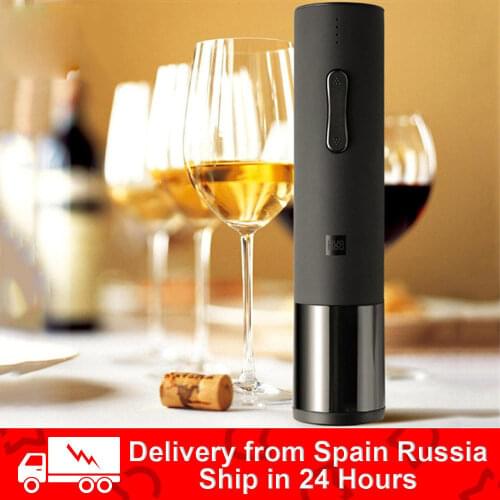 Xiaomi Mijia Automatic Red Wine Bottle Opener Stopper Decanter Electric Corkscrew Foil Cutter Cork Out Tool