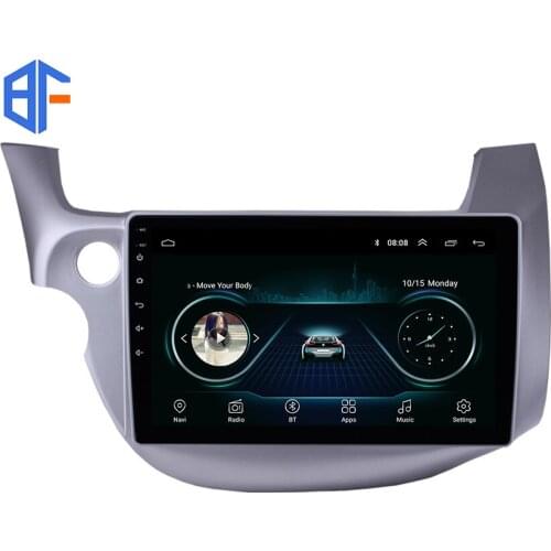 BF Quad-core 1.3GHz Bluetooth GPS WIFI Navigation System Car Radio Stereo for Honda Fit 2007-2013 LHD 10.1 inch