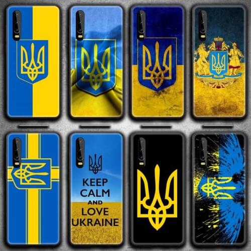 Ukraine Flag Phone Case for Huawei P20 P30 P40 lite E Pro Mate 30 20 Pro P Smart 2020 P10