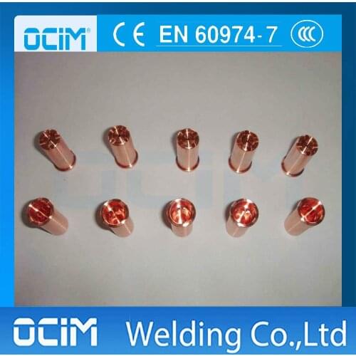 10pcs Long Tip PD0063 Nozzle Plasma Welding And Cutting Accessories For CB70