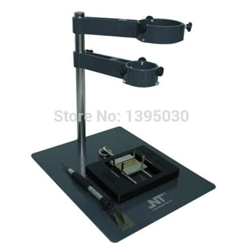 F-204 Mobile Phone Laptop BGA Rework Reballing Station Hot Air Gun Clamp