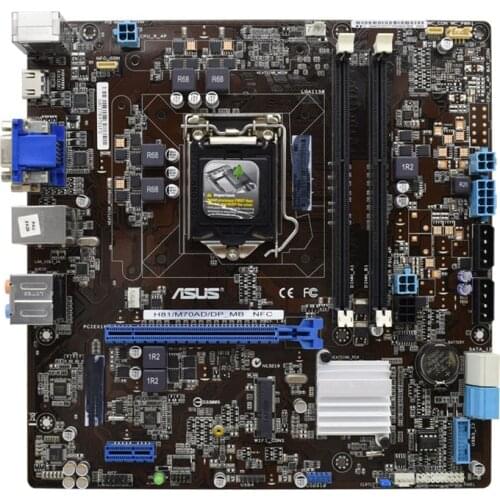 For ASUS H81/M70AD/DP_MB H81 LGA1150 M70AD Motherboard DDR3 HDMI DVI Used pc motherboard