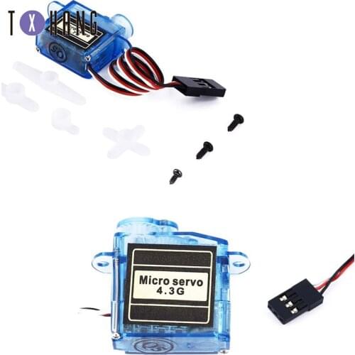 Mini GH 3.7g/4.3g Micro Analog Servo GH-S37A GH-S43A For RC Airplane Helicopter 30% off