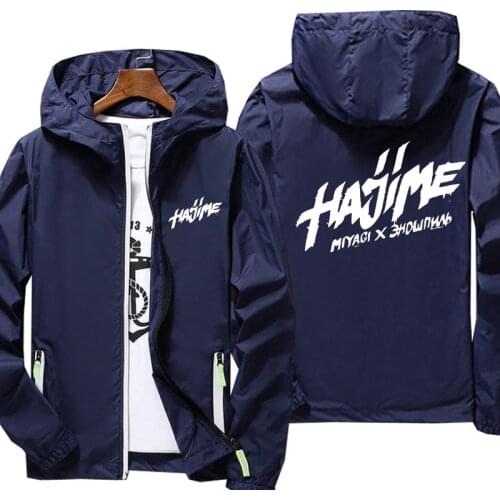 New Hajime Miyagi Andy Panda Spring summer 2021 new jacket for men and women casual windbreaker zipper thin hooded mens jacket