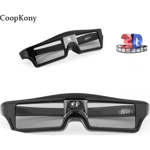 New DLP 3D glasses 3pcs/lots ATCO Professional Universal DLP LINK Shutter Active 3D Glasses For 3D Ready DLP Projector 94-144Hz