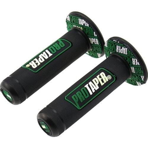 PRO TAPER Motorcycle High Quality Protaper Dirt Pit Bike Motocross 7/8" Handlebar Rubber Gel Hand Grips Brake Hands Handle Grip