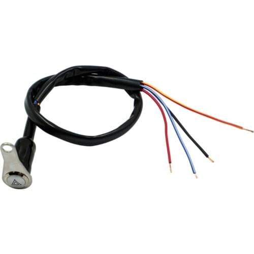 R3MD Motorcycle Switch ON-Off Handlebar with LED Indicator Light Waterproof Button Headlight Warning Switches