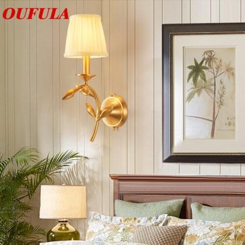 FAIRY Indoor Wall Lamps Fixture Copper Modern LED Sconce Contemporary Creative Decorative For Home Foyer Corridor Bedroom