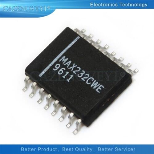 10pcs/lot MAX232 MAX232CWE MAX232EWE WSOP-16 In Stock
