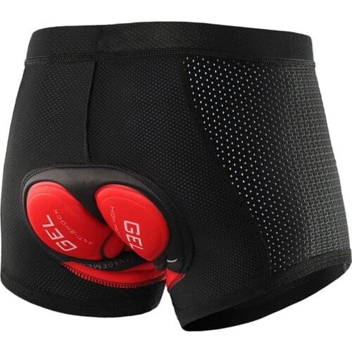 2021 Upgrade Breathable Cycling Shorts Cycling Underwear Gel Pad Shockproof Bicycle Underpant MTB Road Bike Underwear Man Shorts