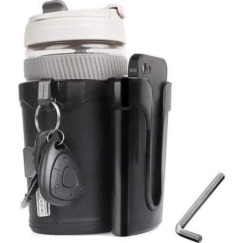 3 In 1 MTB Bicycle Water Bottle Holder Mountain Bike Can Cage Bracket Cycling Drink Cup Holder Key Mobile Phone Rack Accessories