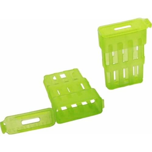 30 Pcs Green Plastic Thin King Of Prison Cage King Queen Cage In Patent No Fat Spleen Beekeeping Appliances