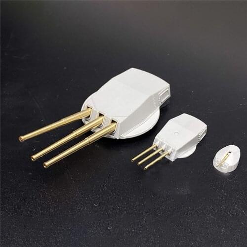 33pcs/set Multi-sized Metal Barrels for 1/350 Scale Roma/Littorio Battleship Model with Trumpeter 05318/9 DIY Upgrade Kits