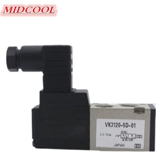 5-Port Solenoid Valve/Direct Operated Poppet Type VK3000