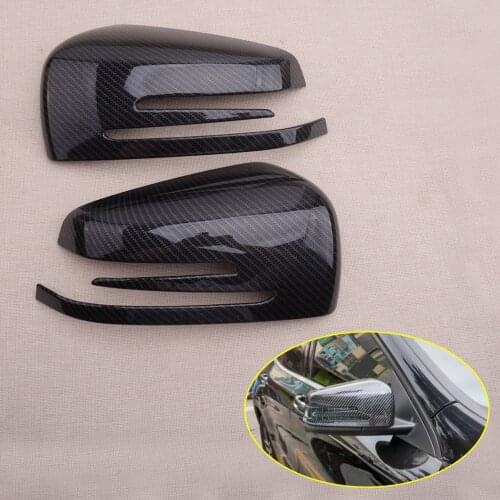 Car ABS Side Rearview Door Wing Mirror Cover Cap Trim Accessories Fit for Mercedes Benz X204 W212 W176 W246 W204 C117